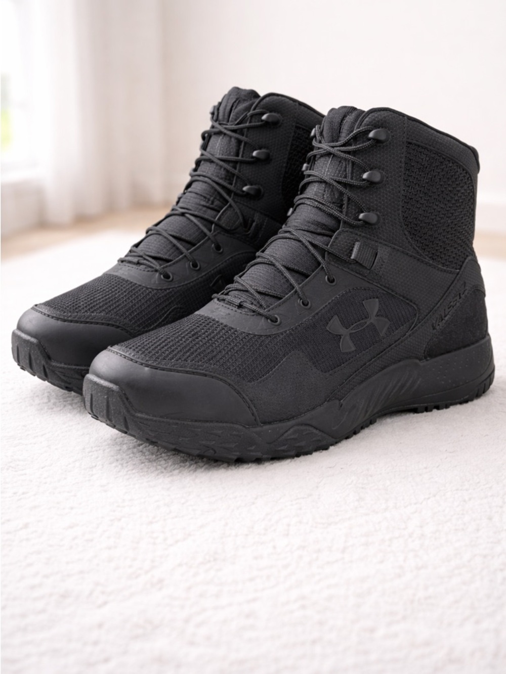 Under Armour Men's Black Tactical Mid-Height Boots